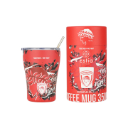 Estia Home Art Θερμός Coffee Mug Olympiacos BC Edition Together We Fight 350ml