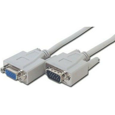 Lancom Καλώδιο Προέκταση Vga 15pin Cable Hdb15mf 3m Λευκό