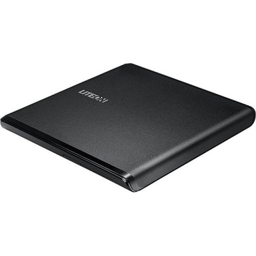 LiteOn Slim External USB DVDR/RW +-8R +8RW -6RW, Βlack