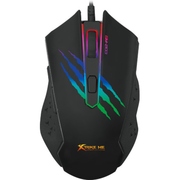 Xtrike Me RGB Gaming Ποντίκι Μαύρο