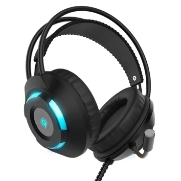 Celebrat gaming headset e-Sports GM-1 με μικρόφωνο LED 3.5mm 50mm μαύρο