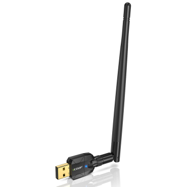 EDUP USB Αντάπτορας Bluetooth 5.1 5dBi έως 150m Μαύρο
