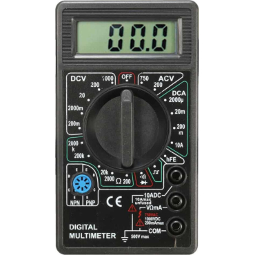 Πολυμετρο Ψηφιακο Basic Buzzer Trans M832 V&A