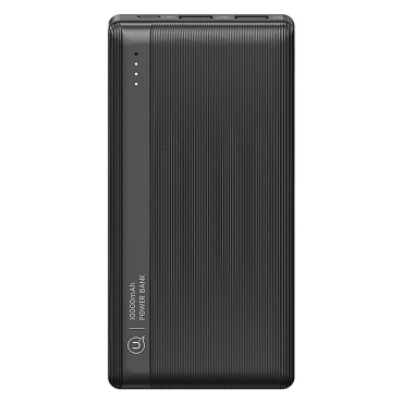 USAMS Power Bank CD205 10000mAh 10W με 2 Θύρες USB-A μαύρο
