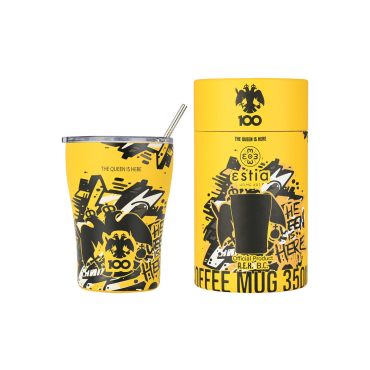 Estia Home Art Θερμός Coffee Mug Aek BC Edition The Queen Is Here 350ml