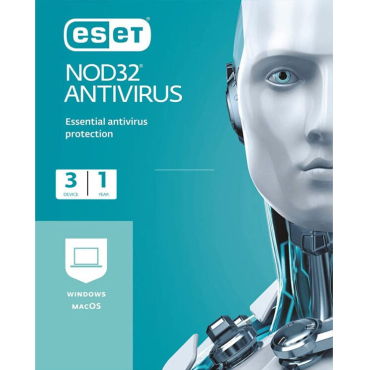 Eset Nod32 Antivirus 3 For 1