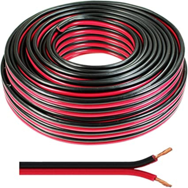 Καλωδιο Ηχειου Lsp-014r 2x0.75mm Κοκκινο Μαυρο