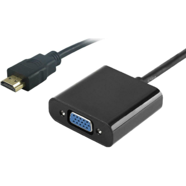 Powertech Αντάπτορας HDMI σε VGA 1920x1200p Μαύρο