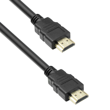 Καλώδιο DeTech HDMI - HDMI M / M 1,8 μέτρα Χωρίς φερρίτη Μαύρο