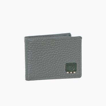 Bartuggi Δερμάτινο ανδρικό πορτοφόλι Grey/Green