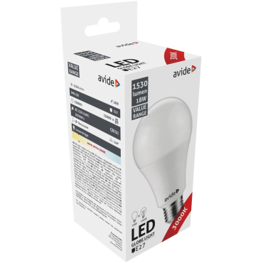 Avide LED Κοινή 18W E27 Θερμό 3000K Value