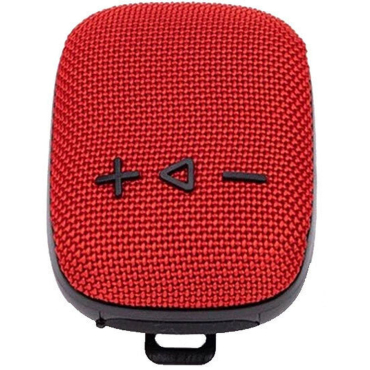WIND3 Ηχείο Bluetooth 3W με κλιπ και διάρκεια μπαταρίας έως 5 ώρες, κόκκινο