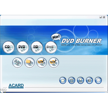 Acard Ha! Dvd Cd Burner Software