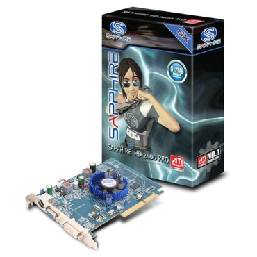 VGA ATI Sapphire HD2400 Pro 512MB DDR2 AGP 6