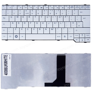 Keyboard Greece (White) For Fujitsu Siemens Amilo Notebook Pi 3540