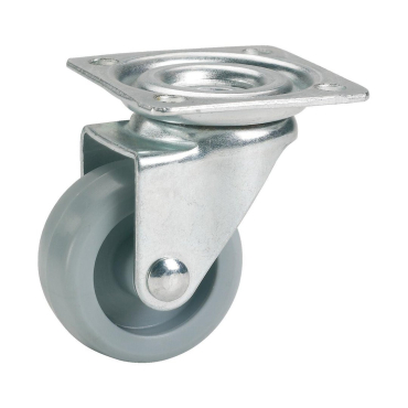 Ροδάκι Επίπλων DORNER & HELMER 25mm 15kg Με πλάκα 40x40mm