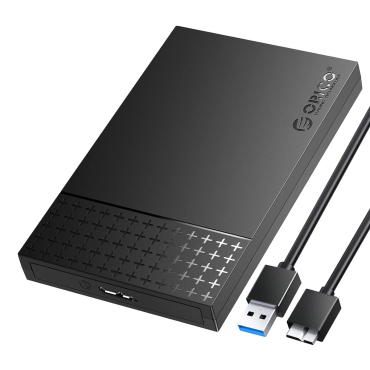 Orico Θήκη Για 2.5 SATA HDD/SSD 2526U3-V1 5Gbps Μαύρη
