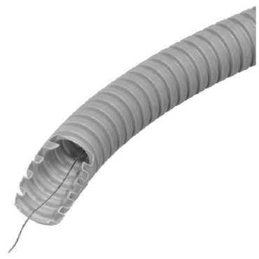 Courbi Combo Σωλήνα Σπιράλ Φ16 Λευκή Ελαφρού Τύπου 320Ν 50cm.