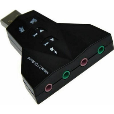 Cmedia Cm 106 Usb Sound Adapter Virtual 7,1 Channel