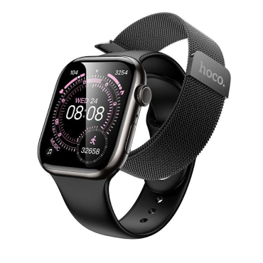 Hoco Y42 Smartwatch Call Version Μαύρο