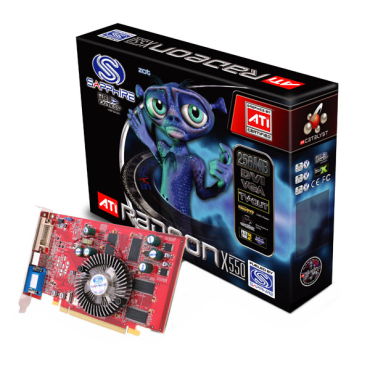 Sapphire VGA Radeon X550 256MB