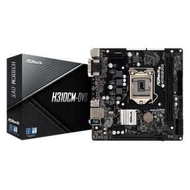 AsRock Matx H310Cm-Dvs - S1151/2DDR4 1PCIEx16 1PCIEx1 1GL S3 U3 VGA