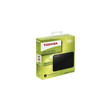 Toshiba Εξωτερικός Σκληρός Δίσκος Canvio Basics 2018 500gb Usb 3.0 Black