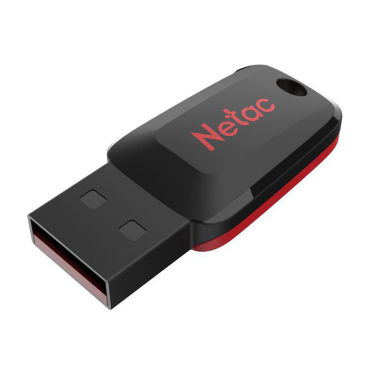 NETAC USB Flash Drive U19 64GB USB 2.0 μαύρο