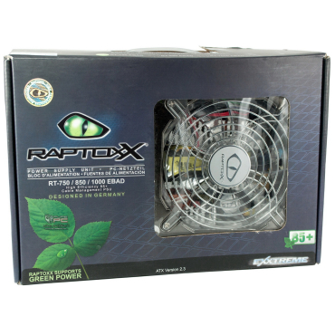Raptoxx Τροφοδοτικό 750w 12cm Fan Low Noise