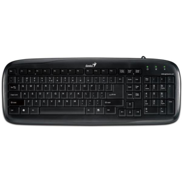 Genius Slimstar 110 USB Slim Desktop Water Resistant Keyboard