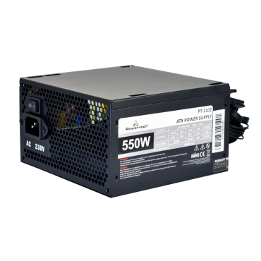 Powertech 550W Τροφοδοτικό Υπολογιστή 550W ATX 120mm Fan