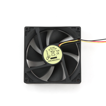 Gembird 90x90x25mm DC Cooling Fan Black FANCASE2/BALL