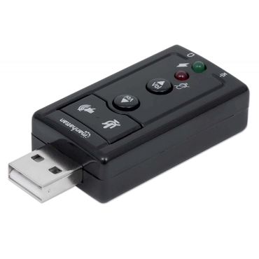 Manhattan Usb 3d Audio Adapter 7.1