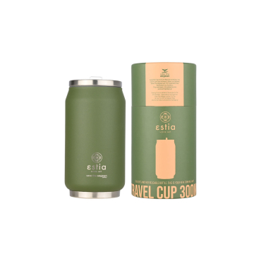 Estia Home Art Θερμός Travel Cup Save The Aegean 300ml Forest Spirit