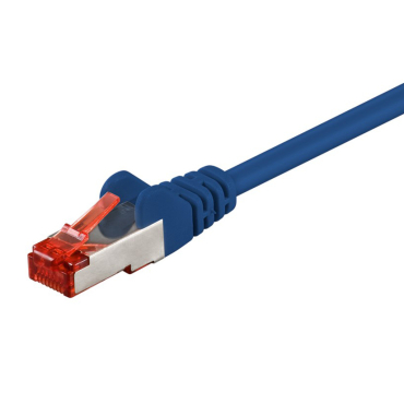 Goobay Καλώδιο Δικτύου 68271 CAT 6 S/FTP Copper 250MHz 7.5m Μπλε