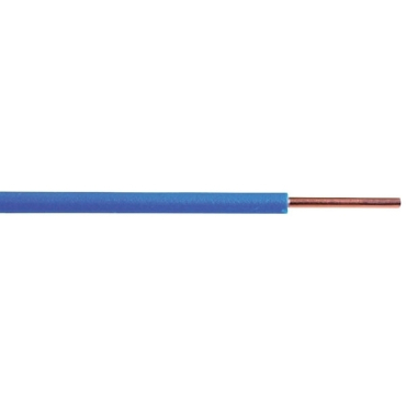 Καλωδιο Nya H07vu 1x4mm2 Μπλε Το Μέτρο