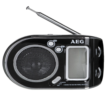 Aeg We 4125 Black Multi Band Radio