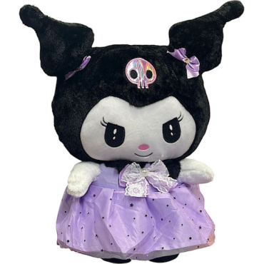 Λούτρινο Kuromi Sanrio 40cm Purple Dress