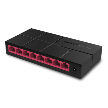 Mercusys Desktop Switch MS108G με 8 Θύρες Gigabit (1Gbps) Ethernet x 10/100/1000 Mbps Ver. 1.0