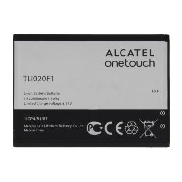 Μπαταρία Alcatel Onetouch TLi020F1 3.8V 2000mAh 7.6Wh Orig