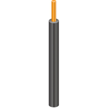 Καλωδιο Nya H07vu 1x4mm2 Μαυρο Το Μέτρο