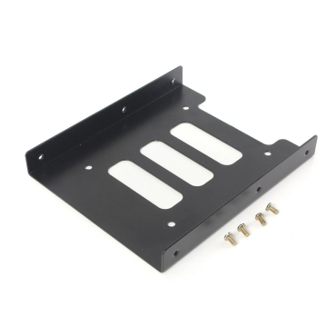 Powertech Tray 3.5 για 2.5 Hdd Ssd Brat 003 Μεταλλικό Μαύρο 2τμχ