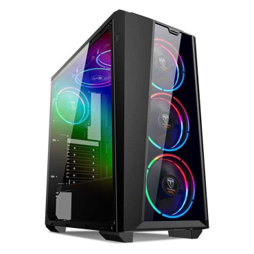Supercase Raider RA08A Tempered Glass Black