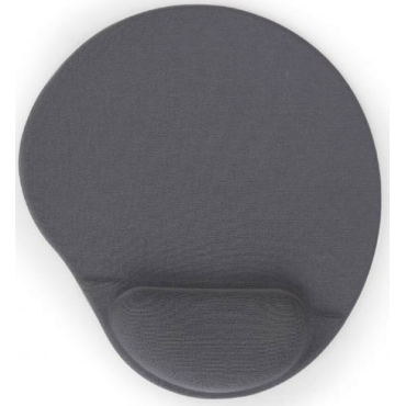 Gembird Gel Mouse Pad 260mm με Στήριγμα Καρπού Γκρι