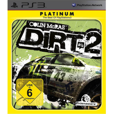 Colin McRae Dirt 2 Platinum For PS3