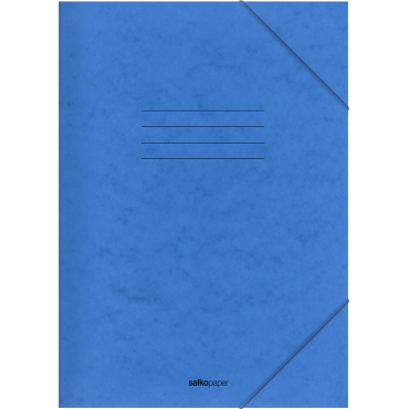 Ντοσιέ Λάστιχο Salko 25x35 Prespan Μπλέ