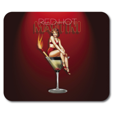 AllSop ALL-06919 Mousepad Red Hot Martini