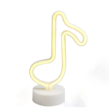 Διακοσμητική λάμπα led - Music Note