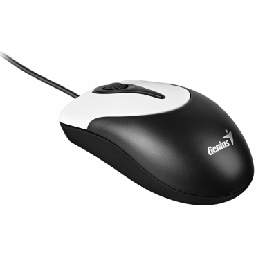 Mouse Genius Optical PS/2 Black-Silver NS100