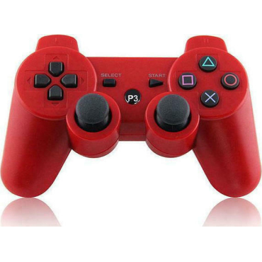 Doubleshock Ασύρματο Χειριστήριο για PS3, Κόκκινο